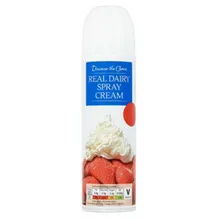 Real Dairy Spray Cream 250g